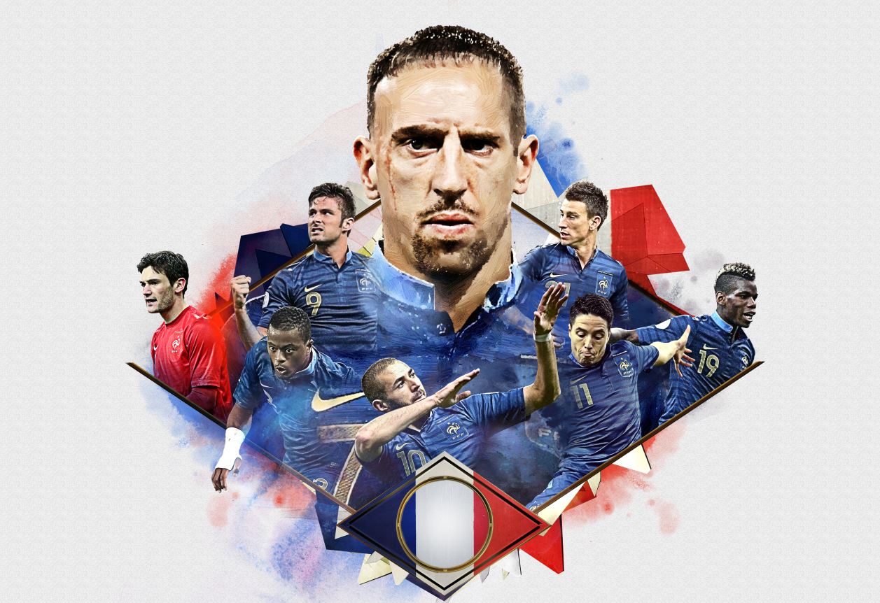 2014 FIFA WORLD CUP – TEAM Illustrations